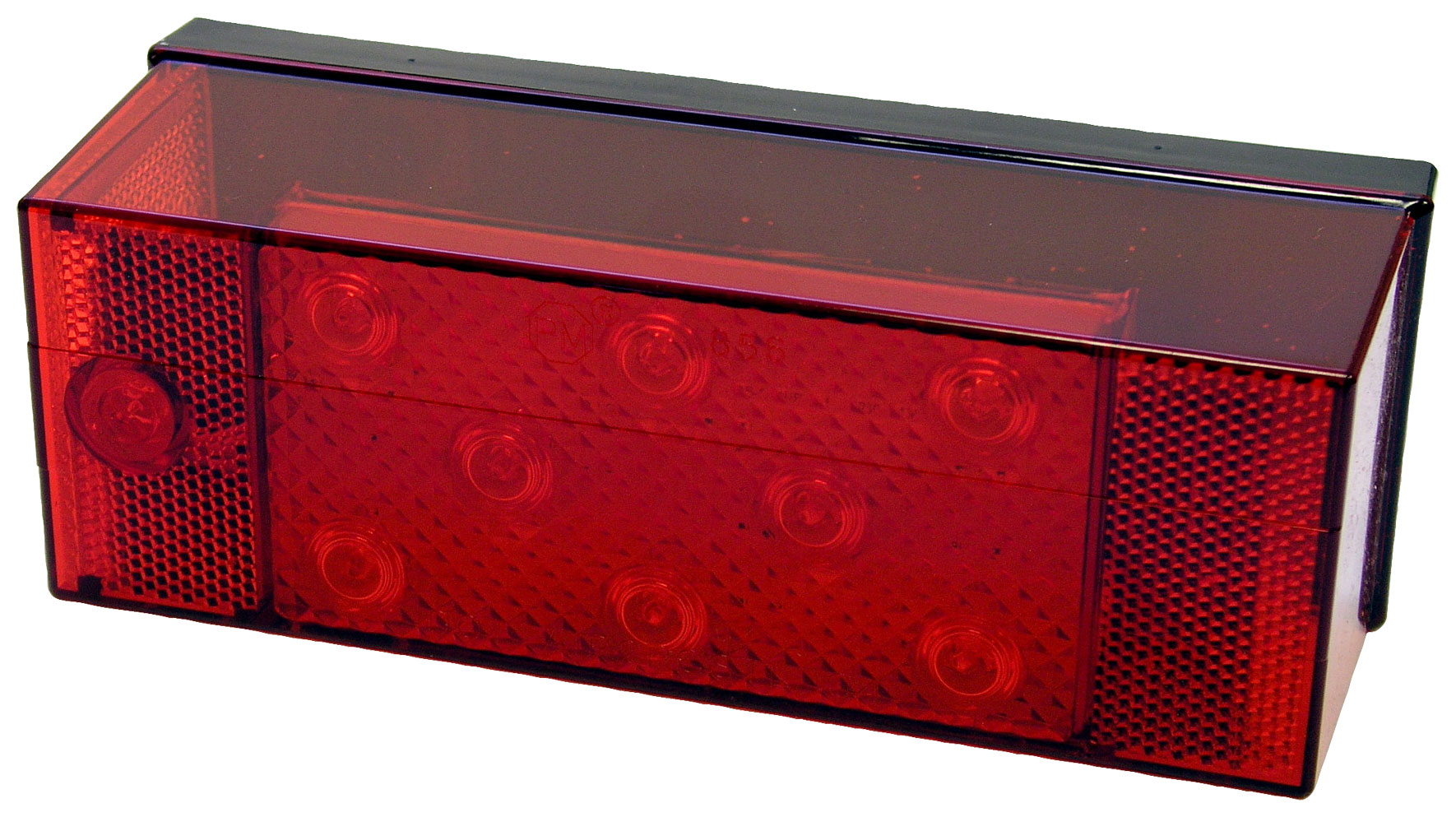 LED Stop/Turn/Tail & Side Marker Rear Rectangular, Over 80" Submersible